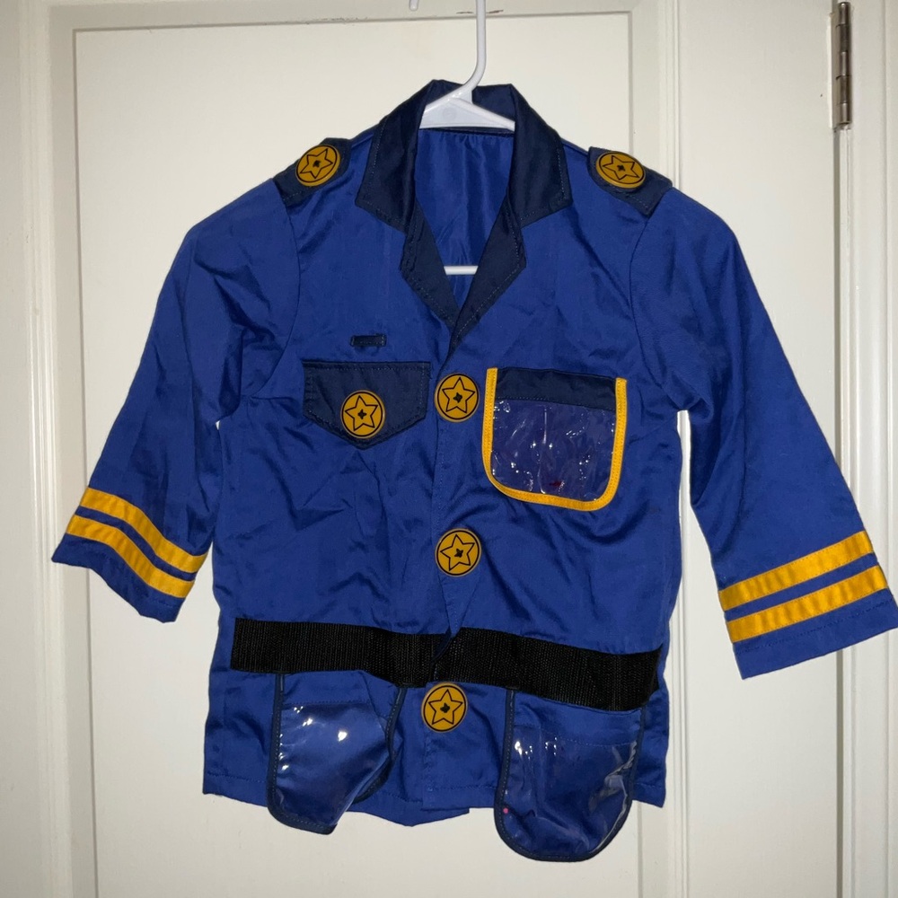 Melissa & Doug Police Uniform Costume Jacket
